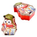 Банка жестяная фигурная "Совенок" (18,1 х 14 х 6,5 см, 1,5 литра)